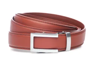 1.25" Cognac Leather w/ buckle...