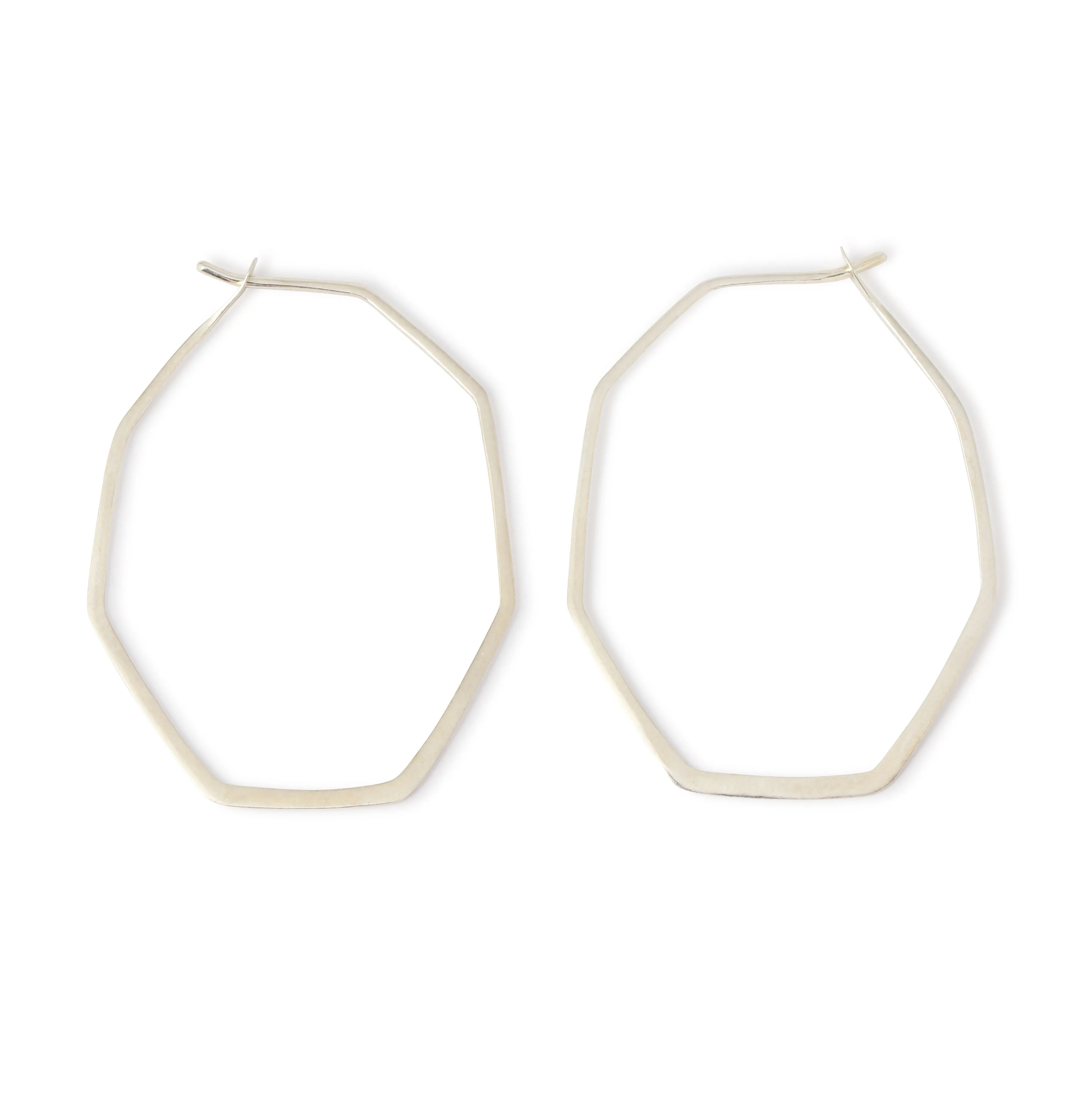 1.5 Inch Herkimer Shaped Hoops