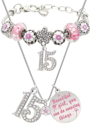 15th Birthday Gifts for Girls, Jewelry for Girls 15 Years Old, Girls 15th Birthday