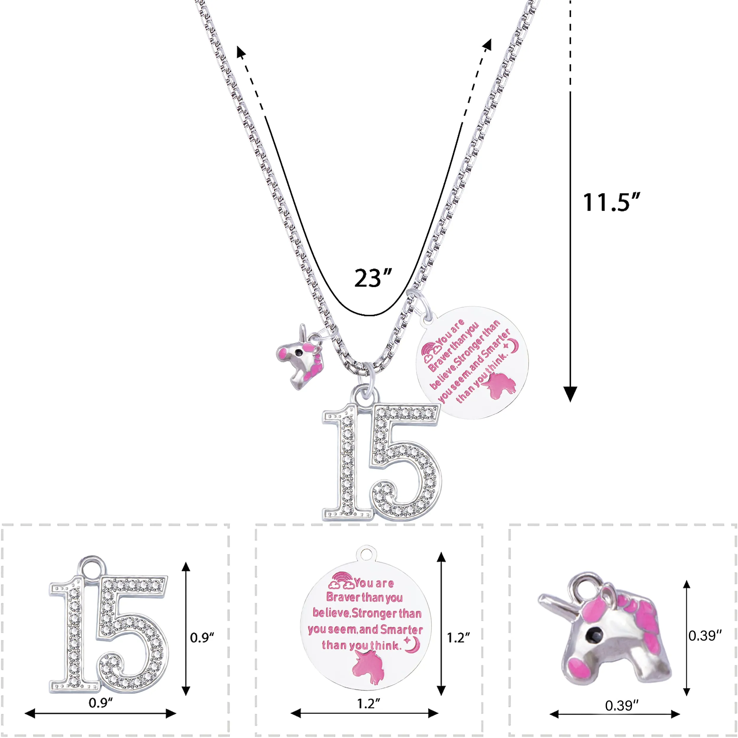 15th Birthday,15th Birthday Gifts for Girls,15th Birthday Charm Bracelet,15th Birthday