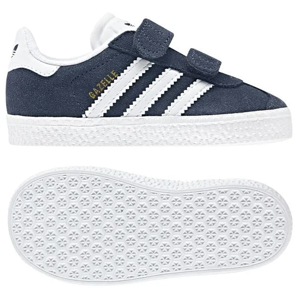 adidas Gazelle Sneakers m. Velcro Navy