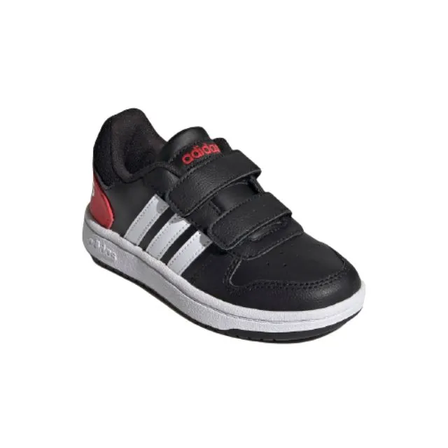 Adidas Hoops 2.0 Kids-Unisex Basketball Shoes Black