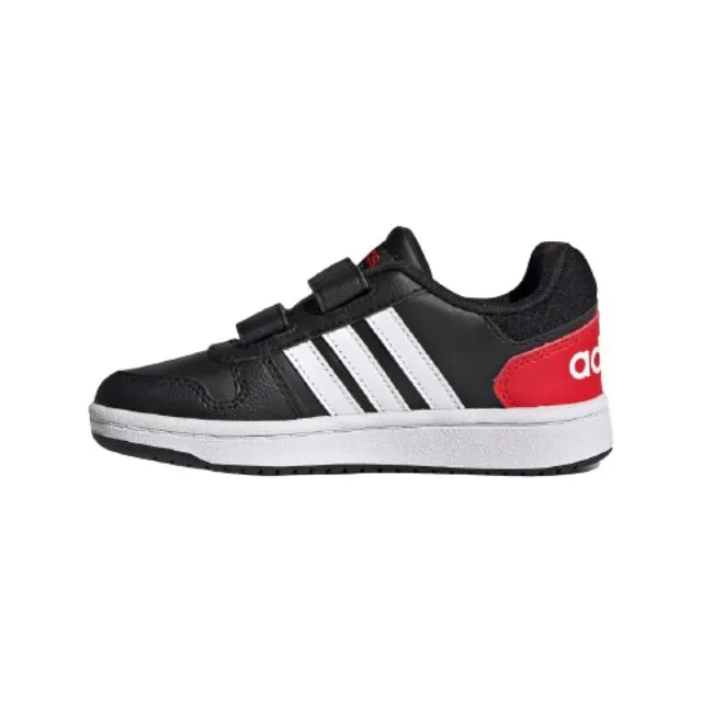 Adidas Hoops 2.0 Kids-Unisex Basketball Shoes Black