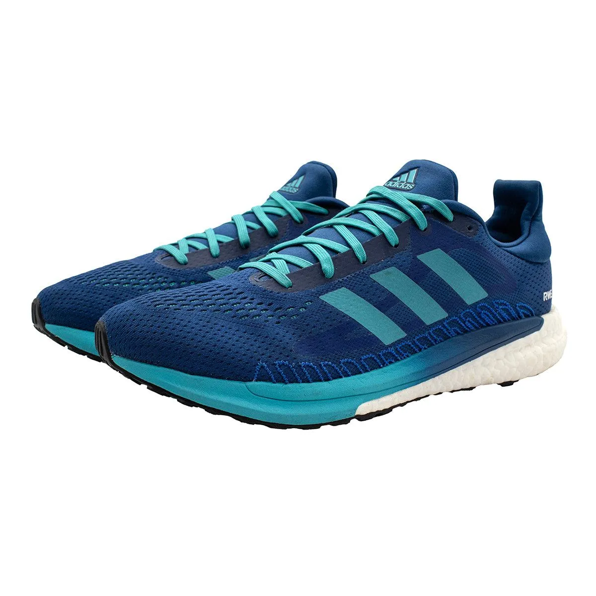 Adidas Solar Glide 3 Rwe Sport Shoes Fabric Blue Colour For Men