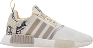 Adidas Wmns NMD_R1 'Reptile Pack - Ecru Tint' Sneakers, Tan