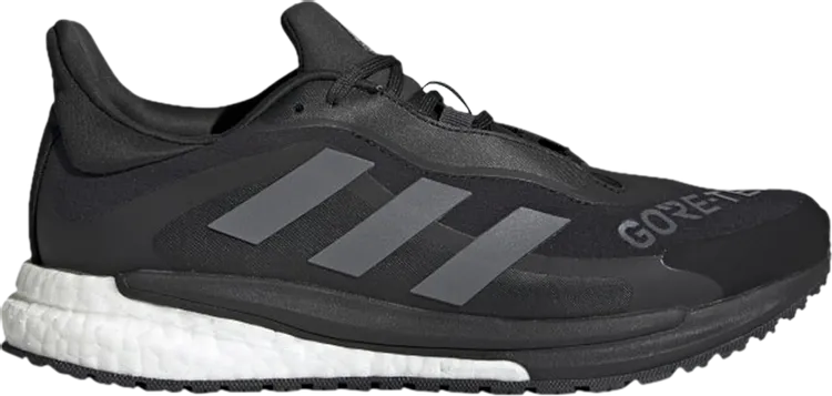 Adidas Wmns SolarGlide 4 GTX 'Black Grey' sneakers, black