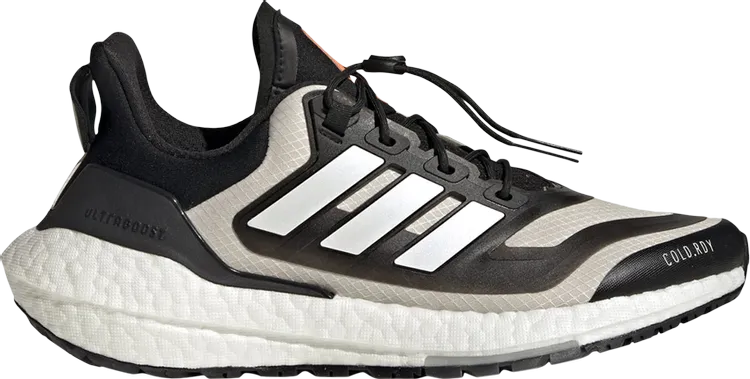 Adidas Wmns UltraBoost 22 ColdDY 2.0 'Aluminum White' sneakers, black