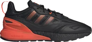 Adidas ZX 2K Boost 2.0 sneakers, black/red