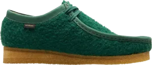 Aimé Leon Dore x Wallabee Casentino Wool Green Sneakers