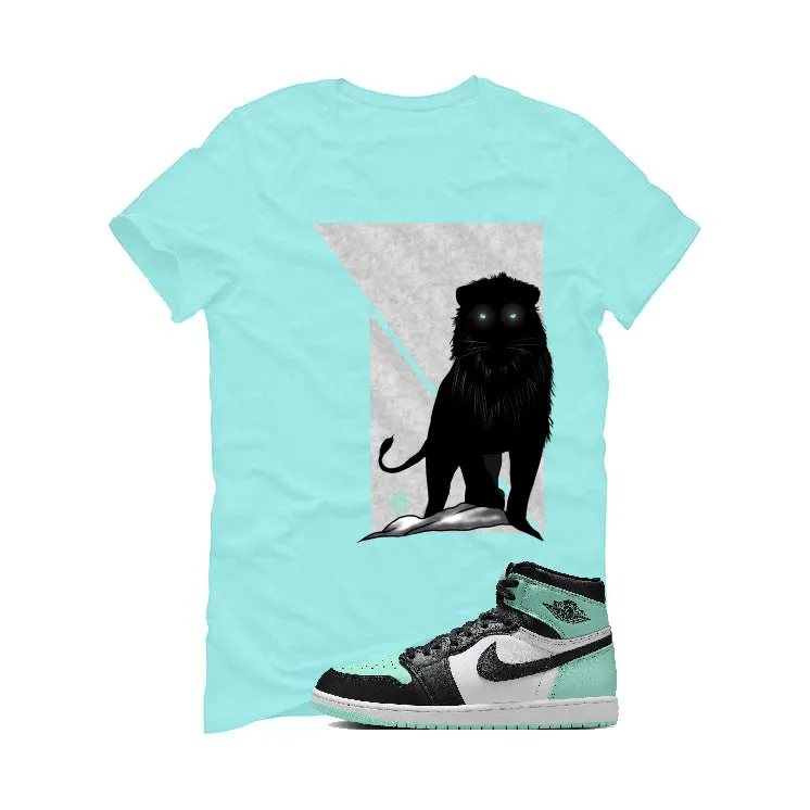 Air Jordan 1 High OG “Green Glow” | illcurrency Mint Green T-Shirt (Lion)