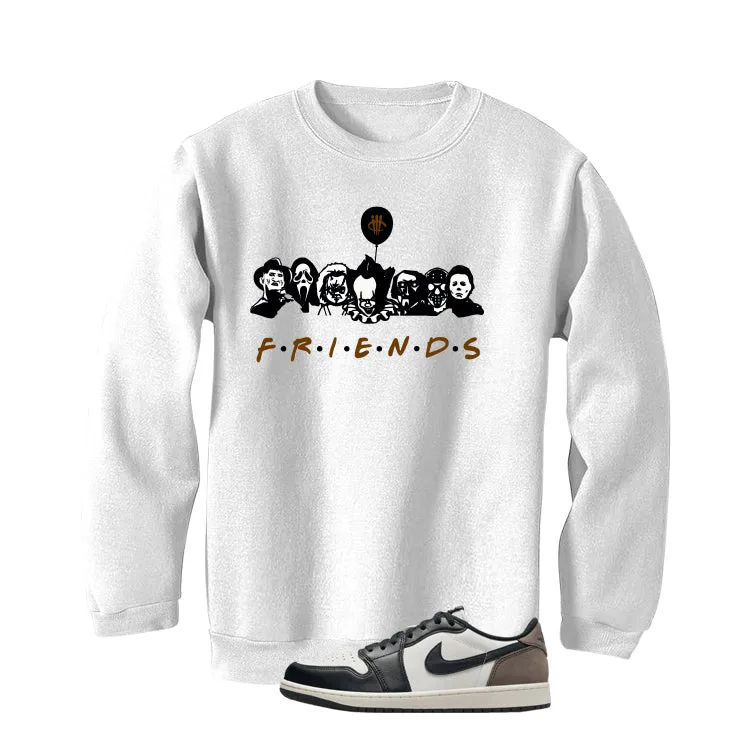 Air Jordan 1 Low OG Mocha White T-Shirt (Friends)| illcurrency