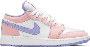 Air Jordan 1 Low SE GS Arctic Punch sneakers, pink