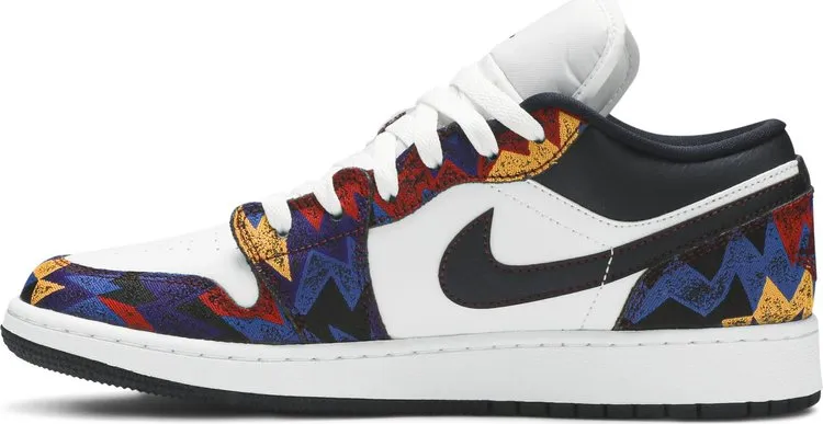 Air Jordan 1 Low SE GS Nothing But Net sneakers, white