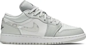 Air Jordan 1 Low SE GS White Camo sneakers, white