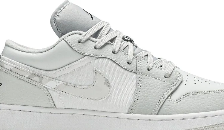 Air Jordan 1 Low SE GS White Camo sneakers, white