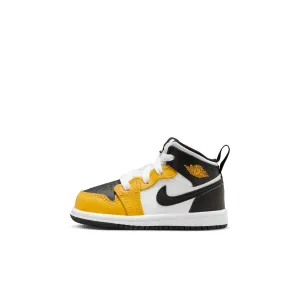 Air Jordan 1 Mid "Yellow Ochre" - Toddler's