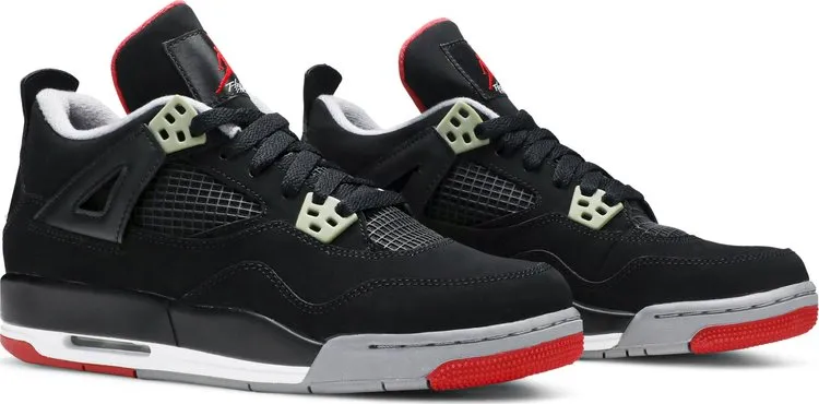 Air Jordan 4 Retro GS Bred 2012 sneakers, black