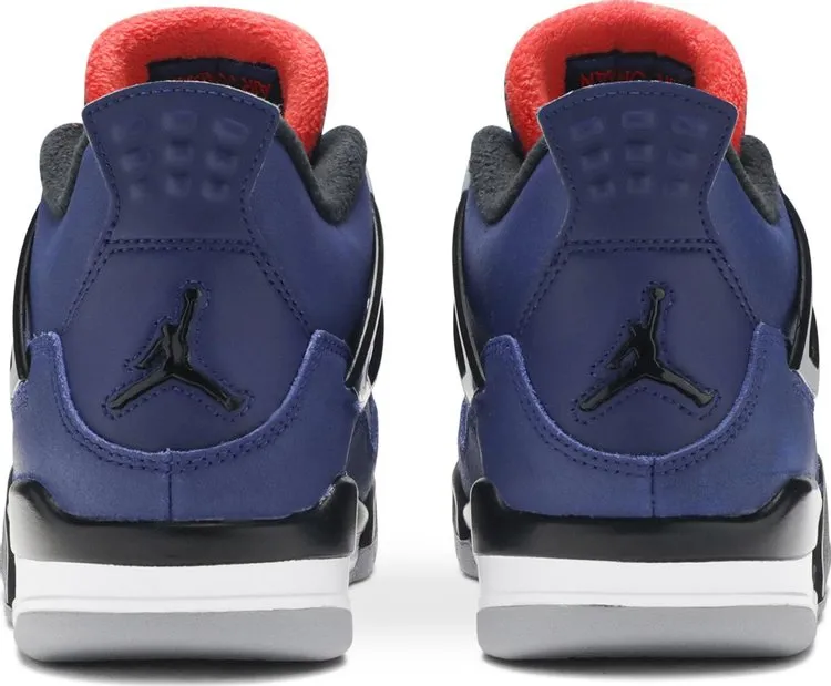 Air Jordan 4 Retro WNTR GS Loyal Blue Sneakers, blue