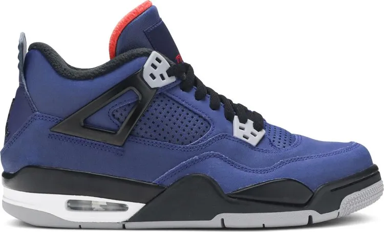 Air Jordan 4 Retro WNTR GS Loyal Blue Sneakers, blue