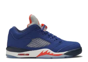 AIR JORDAN 5 RETRO LOW 'KNICKS' sneakers, blue