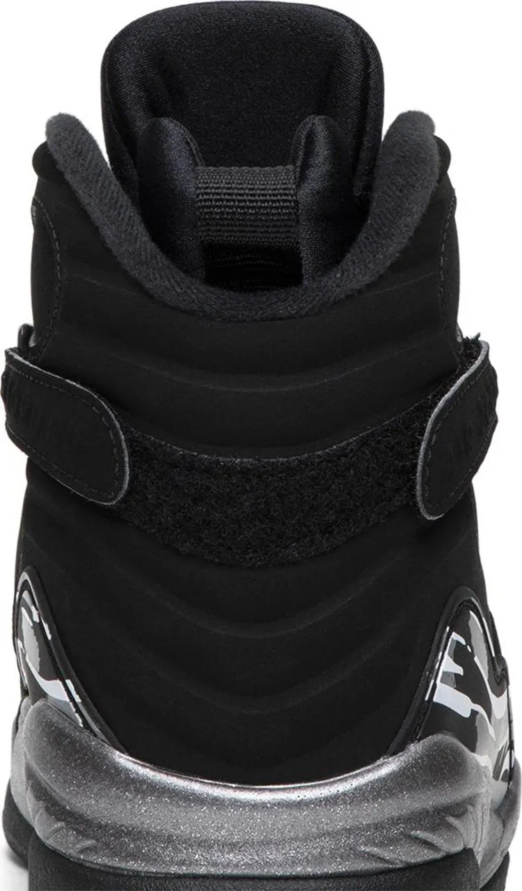 Air Jordan 8 Retro Chrome 2015 sneakers, black