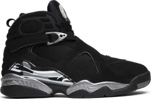 Air Jordan 8 Retro Chrome 2015 sneakers, black