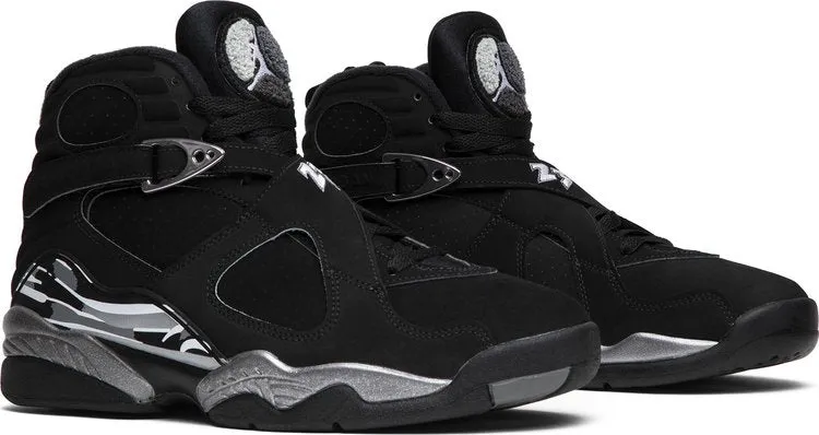 Air Jordan 8 Retro Chrome 2015 sneakers, black