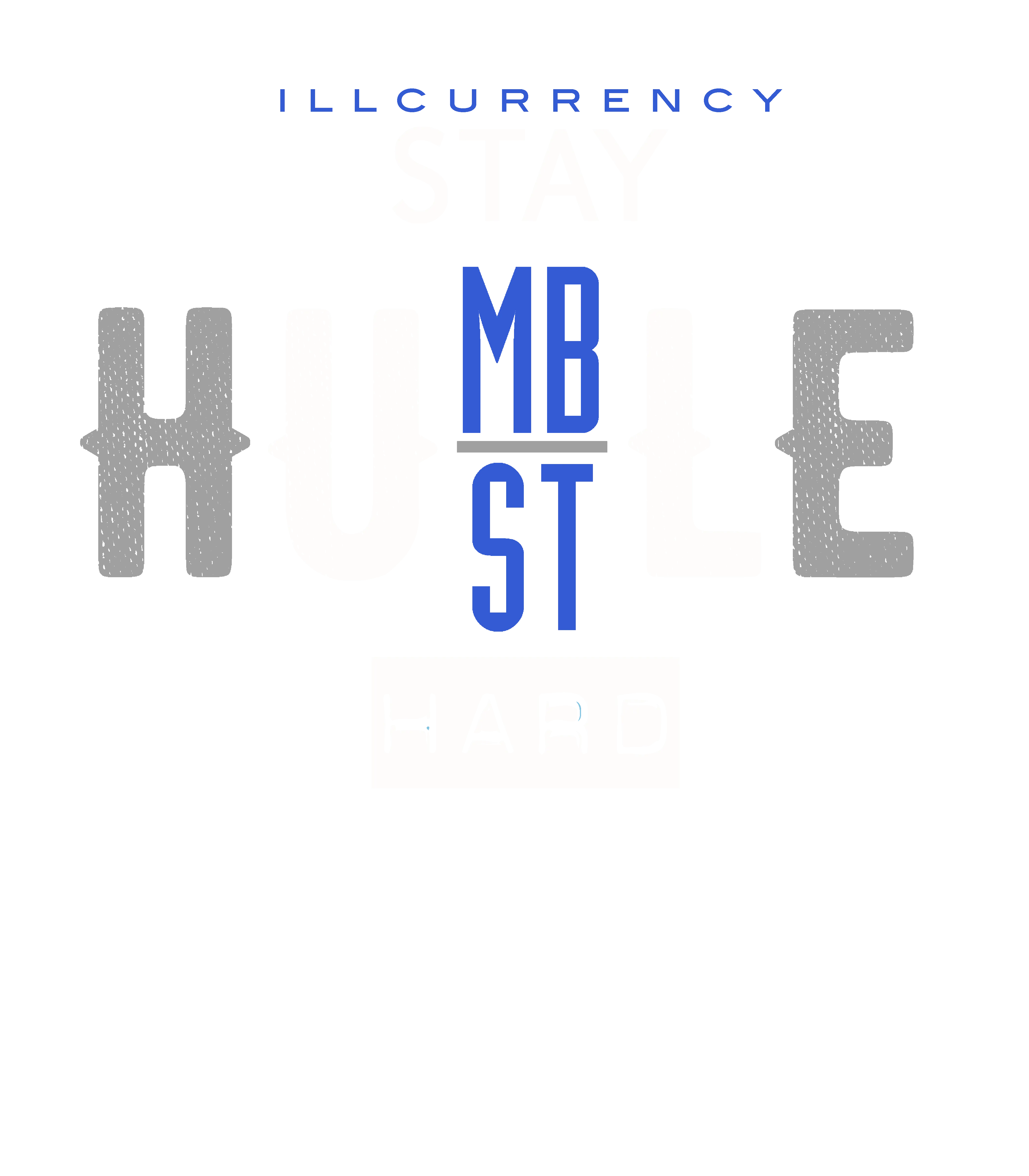 Air Jordan Retro 1 Retro High OG Hyper Royal Carolina Blue T-Shirt (Stay Humble Hustle Hard)