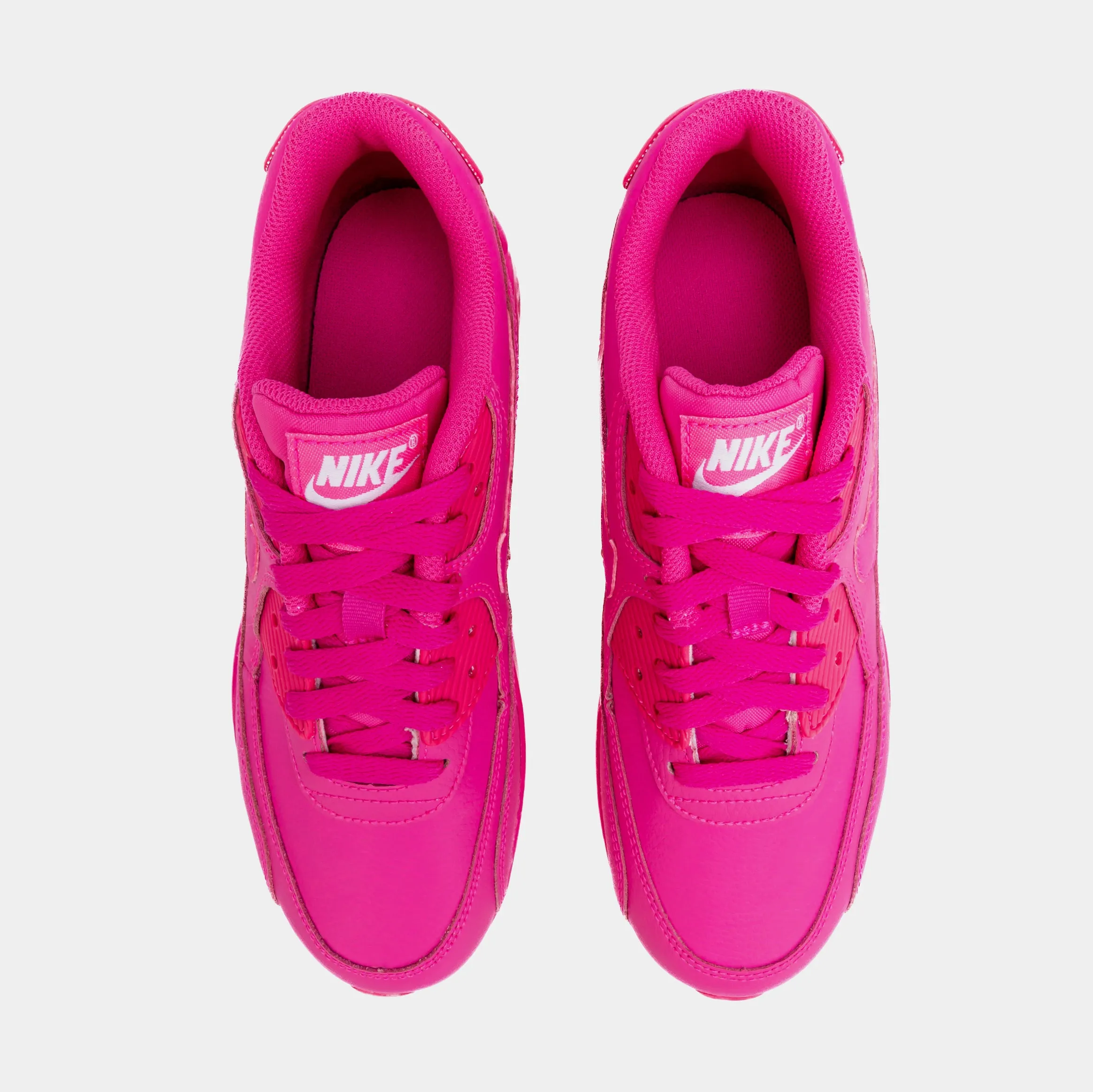 Air Max 90 Grade School Lifestyle Shoes (Pink)