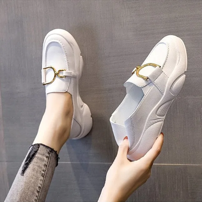 All-match Summer Leather Casual Shoes For Students