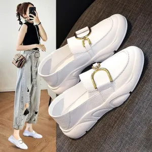 All-match Summer Leather Casual Shoes For Students