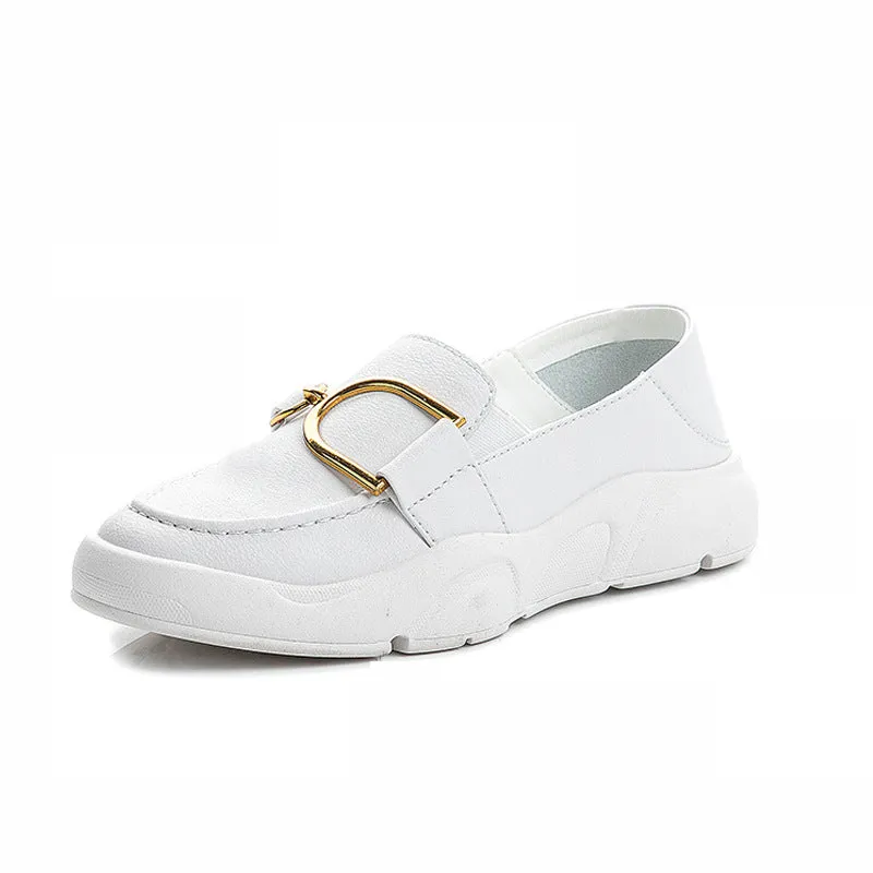 All-match Summer Leather Casual Shoes For Students