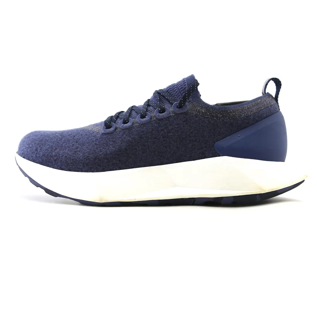 Allbirds Men's Wool Flyers - Hazy Indigo (Blizzard Sole) EX