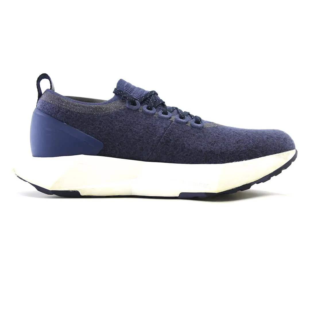 Allbirds Men's Wool Flyers - Hazy Indigo (Blizzard Sole) EX