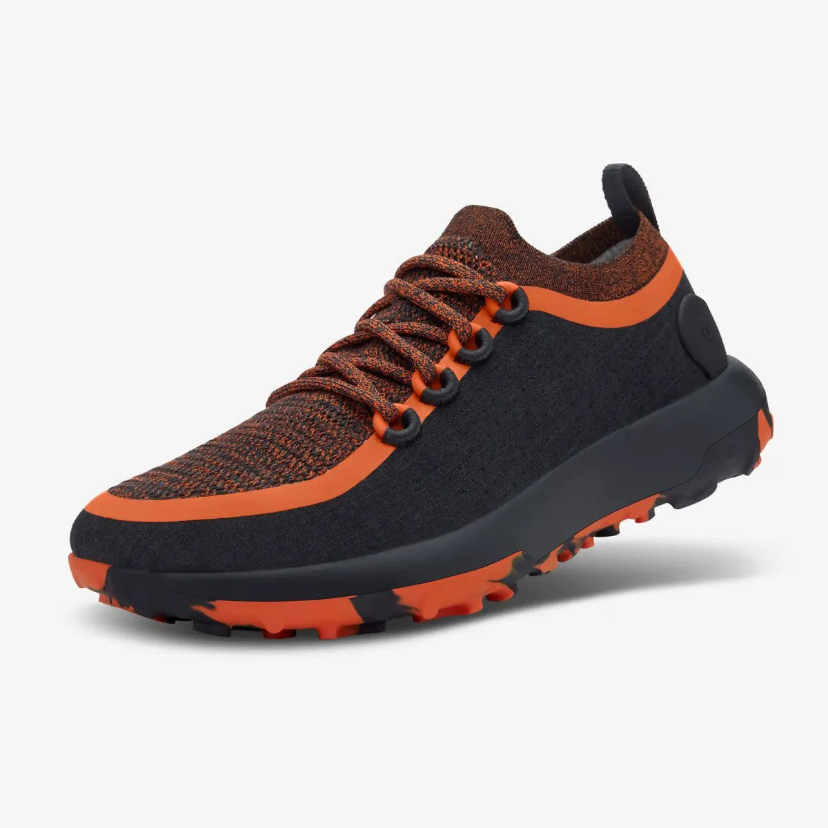 Allbirds Trail Runners SWT - Natural Black (Buoyant Orange Sole)