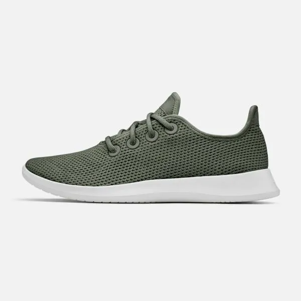 Allbirds Tree Runners - LIMITED EDITION: Olive Green  (White Sole)