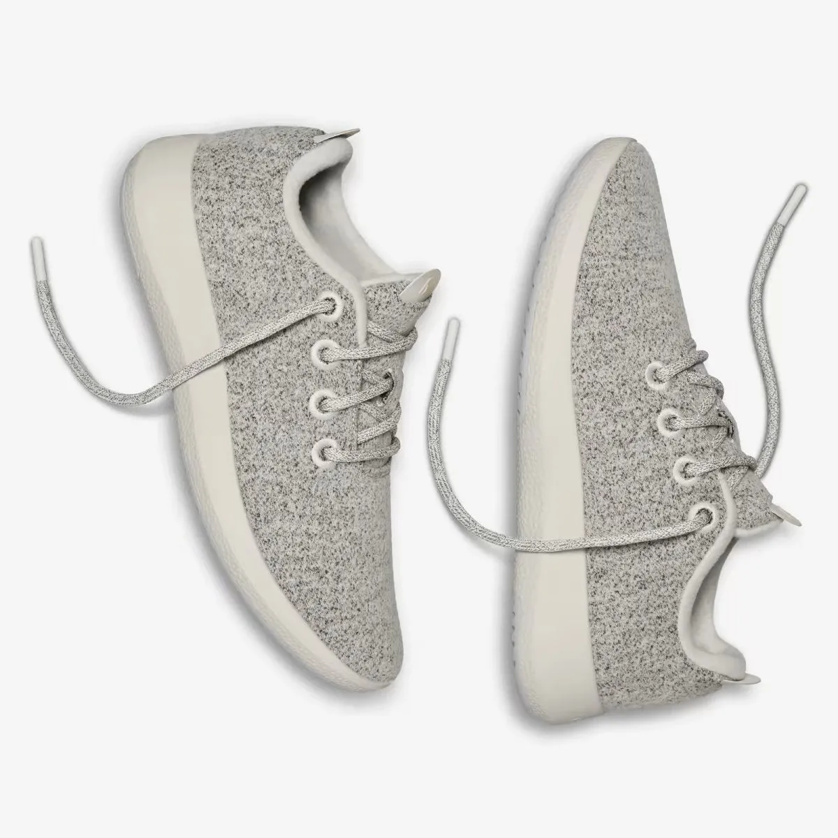 ALLBIRDS WOOL RUNNER MIZZLES- Dapple Grey (Cream Sole)