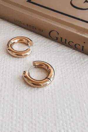 An Easy Slay 18k Gold Chunky Hoops