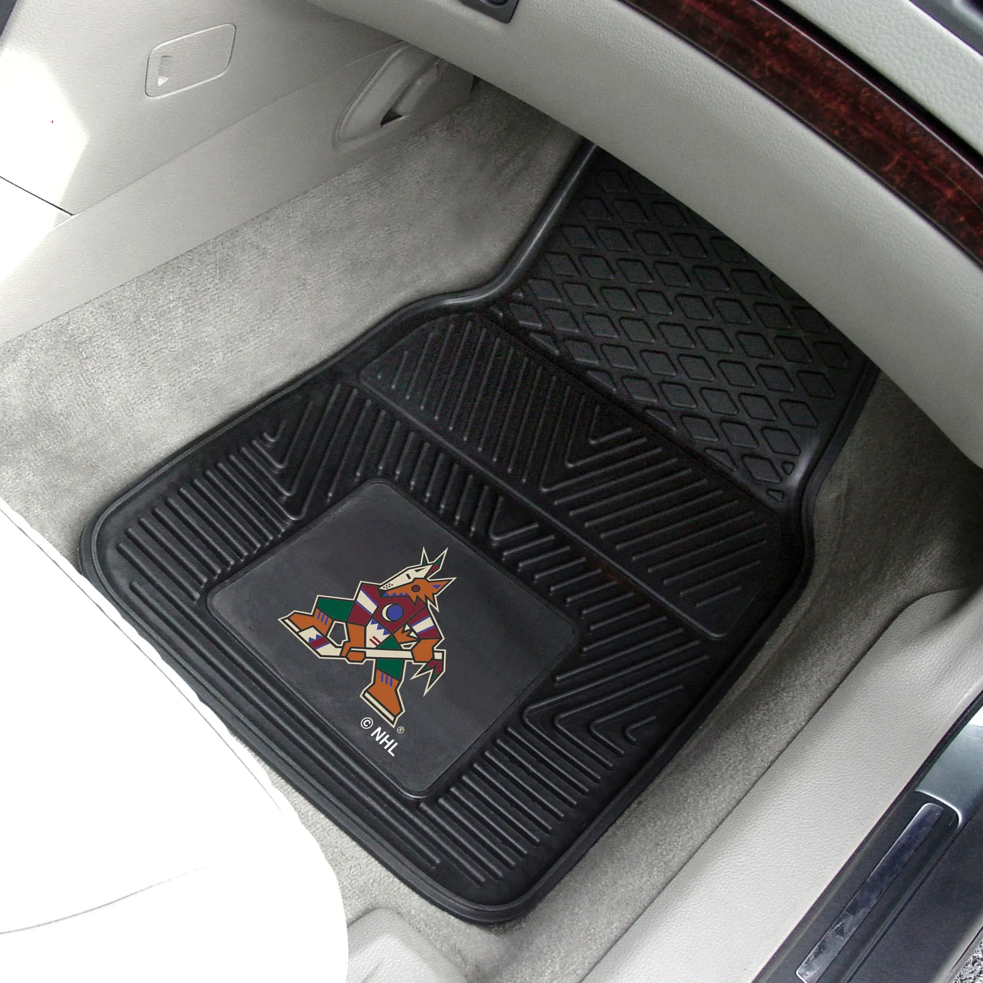 Arizona Coyotes Heavy Duty Car Mat Set - 2 Pieces