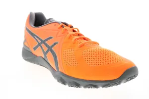 Asics Conviction X S703N Mens Orange Athletic Cross Training Shoes