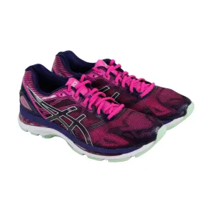 Asics Gel Nimbus 19 T750N-4987 Womens Pink Low Top Athletic Running Shoes