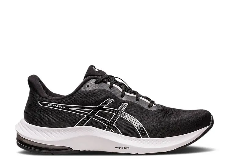 ASICS GEL PULSE 14 'BLACK WHITE' sneakers, black