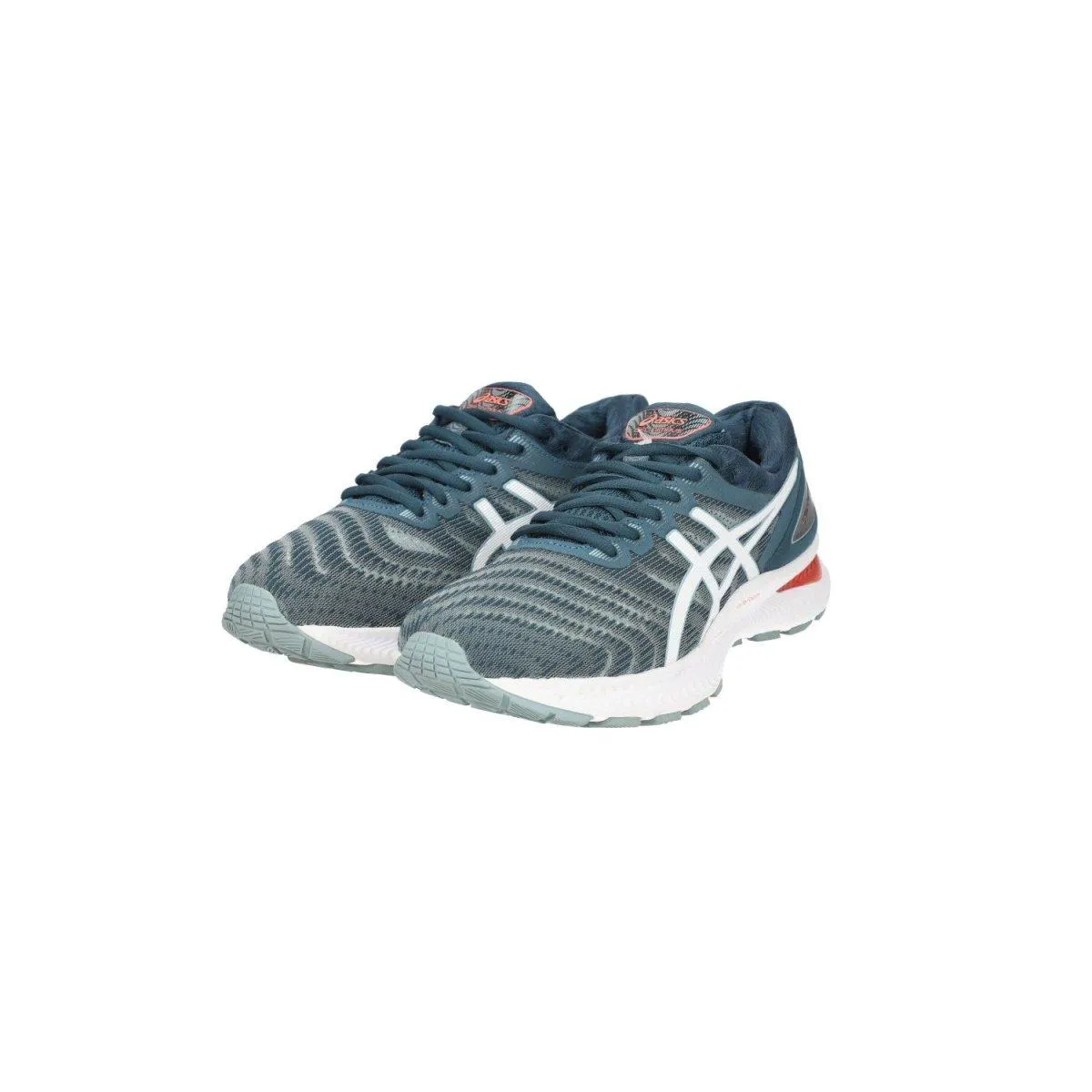 Asics Gelnimbus 22 Running Sport Shoes Fabric Blue Colour For Men