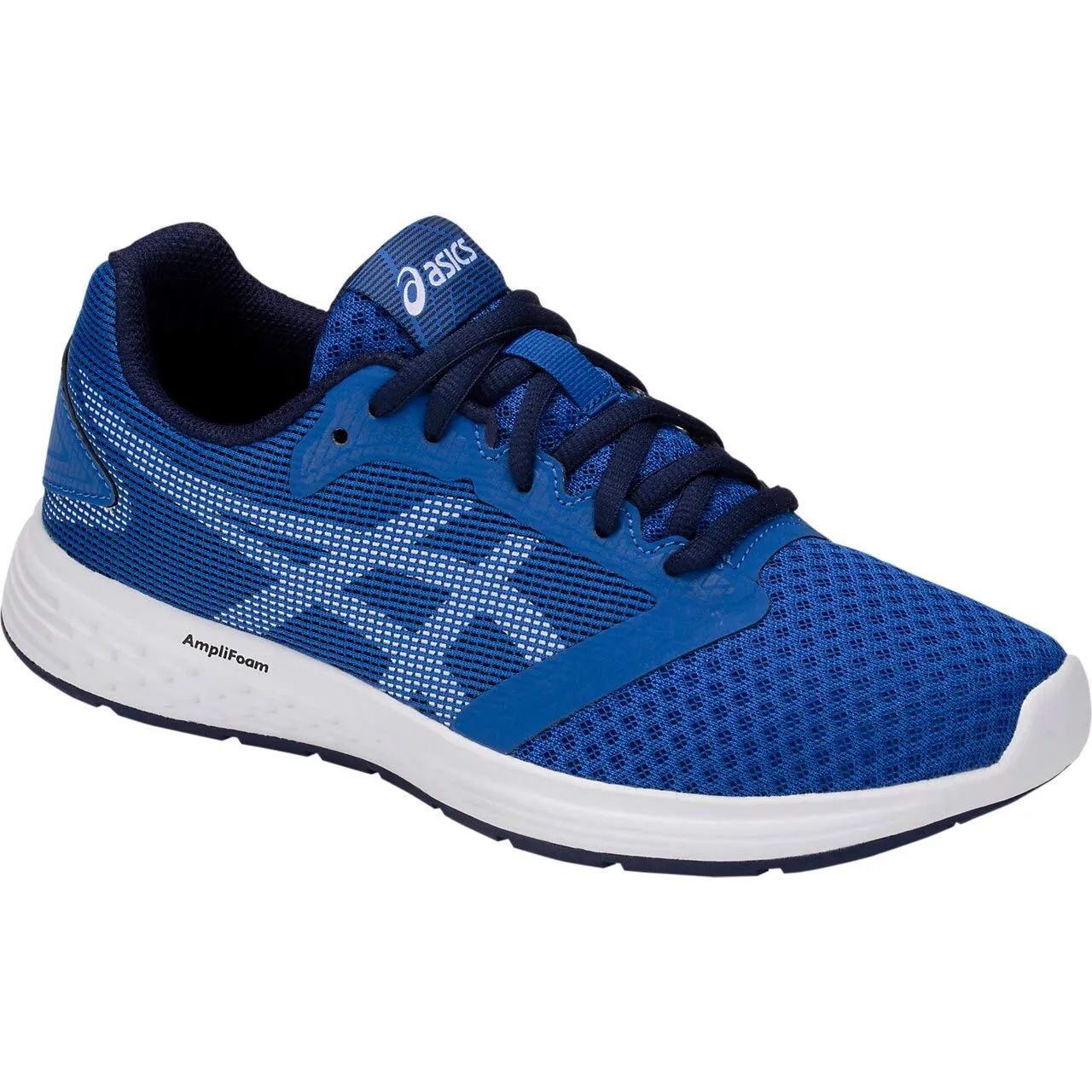 ASICS Patriot 10 Gs Imperial/White Running Shoes-2.5 UK (35.5 EU) (3.5 US) (1014A025.402)