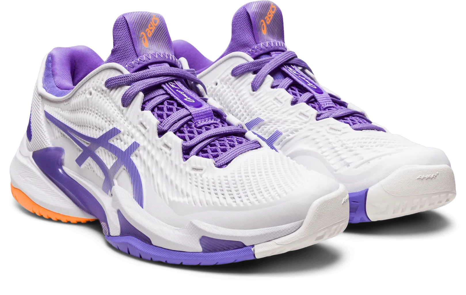 ASICS WOMEN'S COURT FF3 (WHITE/AMETHYST)