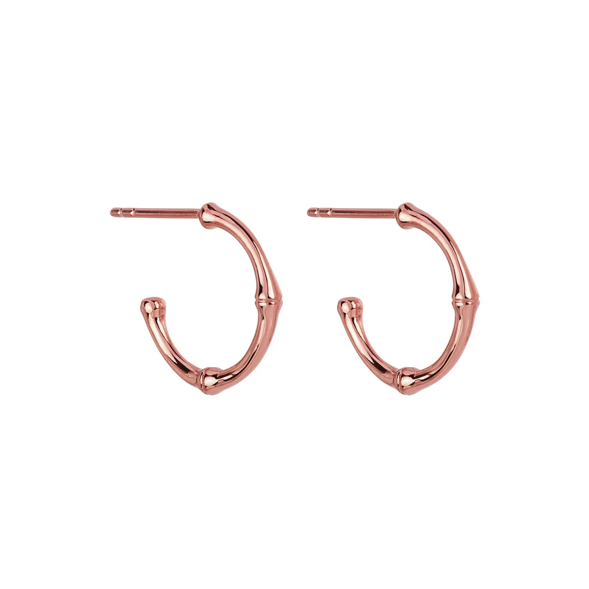 BAMBOO SMALL HOOPS