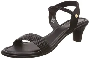 BATA womens Deva Sandal Black Heeled Sandal - 6 UK (6616712)