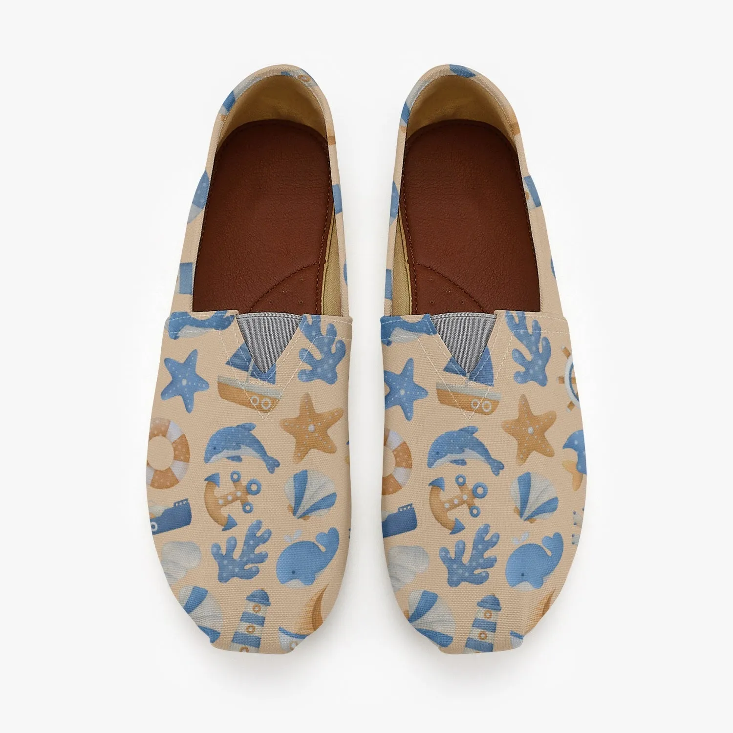 Beach Fun Canvas Toms Shoes