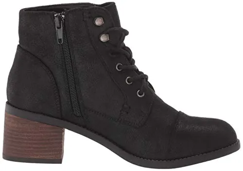 Bella Vita Women's Ankle Boot Black 9 Wide Pair of Shoes