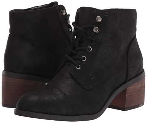 Bella Vita Women's Ankle Boot Black 9 Wide Pair of Shoes